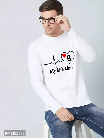 Reliable White Polyester Printed Round Neck Tees For Men