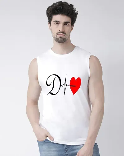 Trendy Polyester Gym Vest 