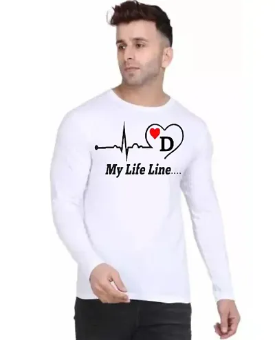 Round Neck Casual Type Full sleeve Men Tshirt