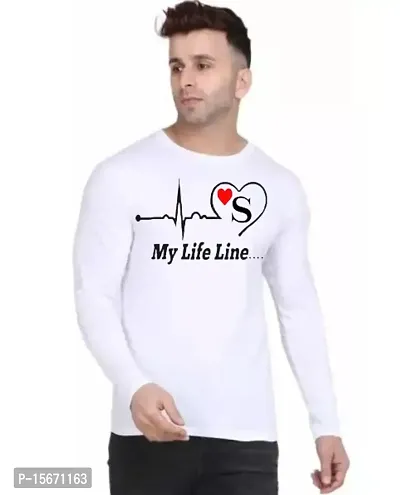 Reliable White Polyester Printed Round Neck Tees For Men