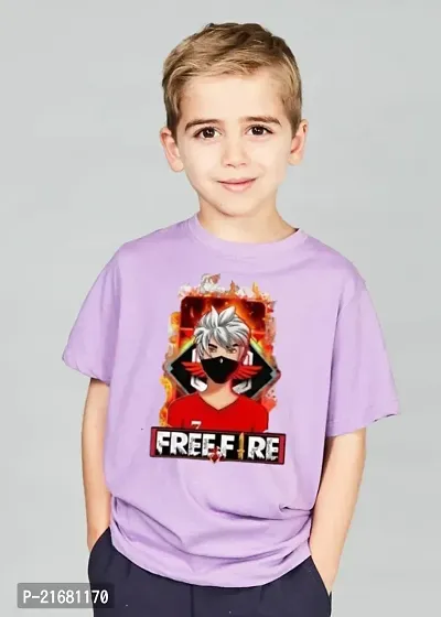 Kids Boys Printed Half Sleeve T-shirt