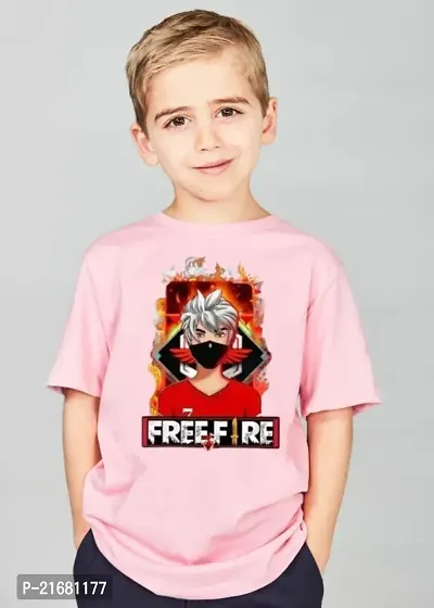 Kids Boys Printed Half Sleeve T-shirt