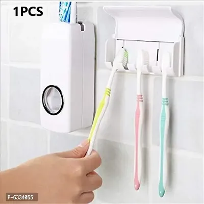 TOOTHPASTE DISPENSER and TOOTH BRUSH HOLDER