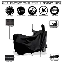 PAGORA Scooter Cover Hero Pleasure Plus Dustproof Water Resistant with Mirror Pockets Black-thumb1