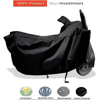 PAGORA Scooter Cover Hero Pleasure Plus Dustproof Water Resistant with Mirror Pockets Black-thumb2