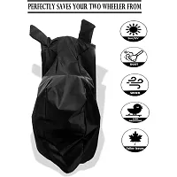 PAGORA Scooter Cover Hero Pleasure Plus Dustproof Water Resistant with Mirror Pockets Black-thumb3