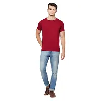 Odoky Cotton Round Neck Men's Tshirt-thumb1