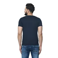 EXASIZE Multi Color Men's Cotton Tshirt-thumb3