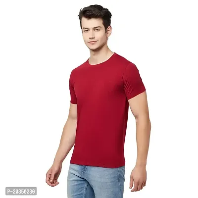 Odoky Cotton Round Neck Men's Tshirt-thumb3