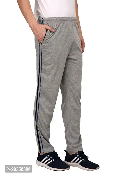 Odoky Black Cotton Casual Trackpant-thumb3