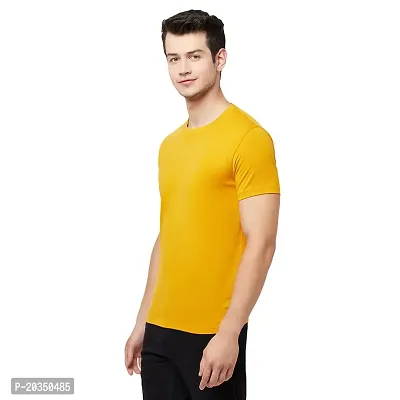 Odoky Cotton Round Neck Men's Tshirt-thumb3