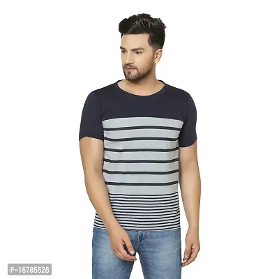 Printed Trendy Designer Mens Multicolour T-shirt