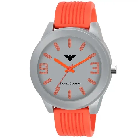 DANIEL CLARION DC-501-ORANGE Analog Watch - For Men And Boys