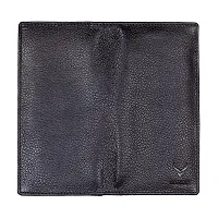 REDHORNS Genuine Leather Regular Card Holder Wallet with Multi Pockets for Men (Brown)-thumb2