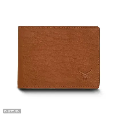 REDHORNS Top Grain Genuine Leather Wallet for Men | Royal Tan Ultra Slim  Compact Purse | Handcrafted Ultra Strong Stitching | 7 Card Slots | Hidden Pockets with ID Slots - WM-631F (Tan)