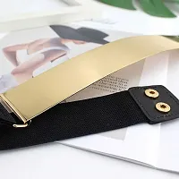 Stylish Elastic Fabric Waist Stretchy Belts For Women-thumb4