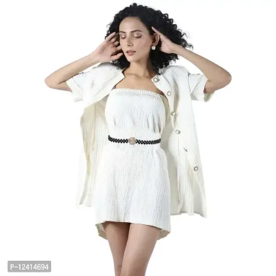 REDHORNS Rhinestone Elastic Waist Belt for Women Dresses Elegant Star Design Stretchy Slim Waistband, Belly Chain Kamarband for Ladies Saree - Free Size (LD7601A2_Black)-thumb4