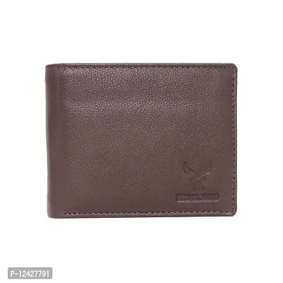 Buy REDHORNS Genuine Leather Wallet for Men Slim Bi-Fold Gents Wallets with  ATM Card ID Slots Purse for Men (A06D-Redwood Brown) Online In India At  Discounted Prices