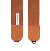 REDHORNS Fabric Elastic Waist Belt for Women Dresses Elegant C-Shaped Design Stretchy Wide Belt for Ladies Saree - Free Size (LD144F_Tan)-thumb3