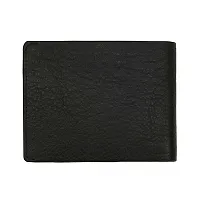 REDHORNS Top Grain Genuine Leather Wallet for Men | Royal Black Ultra Slim  Compact Purse | Handcrafted Ultra Strong Stitching | Zip with 9 Card Slots | Hidden Pockets with ID Slots - WM-621A (Black)-thumb4