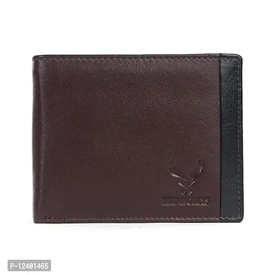 REDHORNS Genuine Leather Regular Wallet for Men (Antique Brown)-thumb2