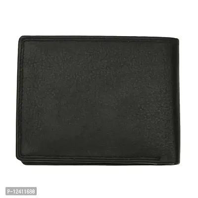 REDHORNS Top Grain Genuine Leather Wallet for Men | Ultra Slim & Compact Purse | Handcrafted Ultra Strong Stitching | 7 Card Slots | Hidden Pockets with ID Slots - W-GRP-WM-679A (Black)-thumb5