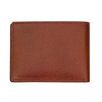 REDHORNS Top Grain Genuine Leather Wallet for Men | Royal Tan Ultra Slim & Compact Purse | Handcrafted Ultra Strong Stitching | 8 Card Slots with Hidden Pockets - WM-620F (Tan)-thumb3