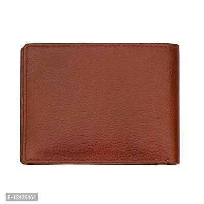 REDHORNS Top Grain Genuine Leather Wallet for Men | Royal Tan Ultra Slim & Compact Purse | Handcrafted Ultra Strong Stitching | 8 Card Slots with Hidden Pockets - WM-620F (Tan)-thumb4