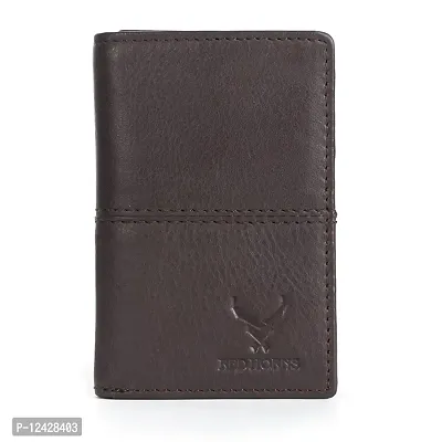 Buy Men Black Genuine Leather Wallet Online - 709179 | Van Heusen