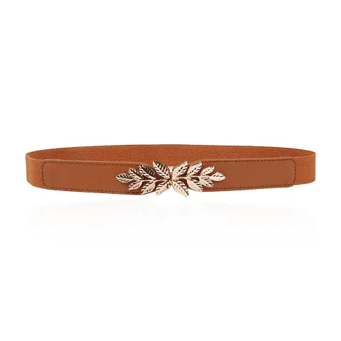 Beautiful Leaf Pattern Belt For Women