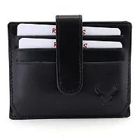 REDHORNS Genuine Leather Perfect Size Easy Access Card Holder for Men-thumb4