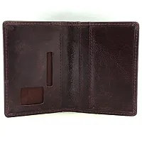 REDHORNS Genuine Leather Perfect Size Easy Access Regular Card Holder-thumb1