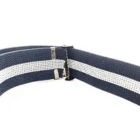 REDHORNS Men's No Buckle Stretch Belt Invisible Elastic Belt for Jeans Pants all-match Elastic Belt (GB2IJ_Striped)-thumb3