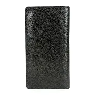 REDHORNS Genuine Leather Regular Card Holder Wallet with Multi Pockets for Men (Green)-thumb3