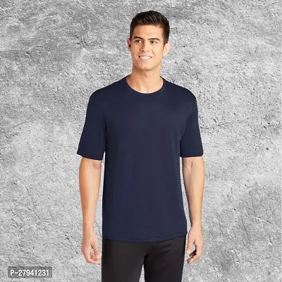 Plan Casual Round Neck Cotton Silk T-Shirt For Men pack of 02