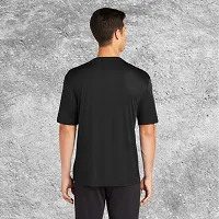 Plan Casual Round Neck Cotton Silk T-Shirt For Men pack of 01-thumb1