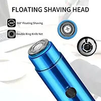 ELECTRIC SHAVER, UNISEX TRAVELLING WASHABLE USB BEARD SHAVER AND TRIMMER FOR FACE UNDER ARMS .-thumb1