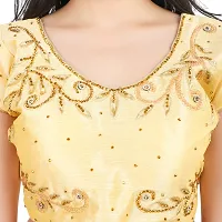 Golden Blouse  | Blouse | Party wear blouse | Regular Blouse | Fancy Blouse | womens blouse |-thumb2