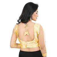 Golden Blouse  | Blouse | Party wear blouse | Regular Blouse | Fancy Blouse | womens blouse |-thumb4