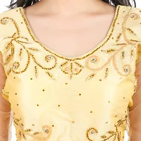 Golden Blouse  | Blouse | Party wear blouse | Regular Blouse | Fancy Blouse | womens blouse |-thumb2