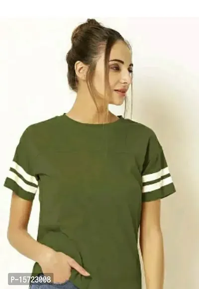 Elegant  Lycra  Tshirt For Women