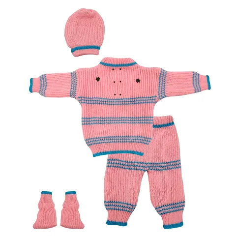 The Creators 174 Baby Boys Baby Girls Casual Sweater Socks Pyjama Cap