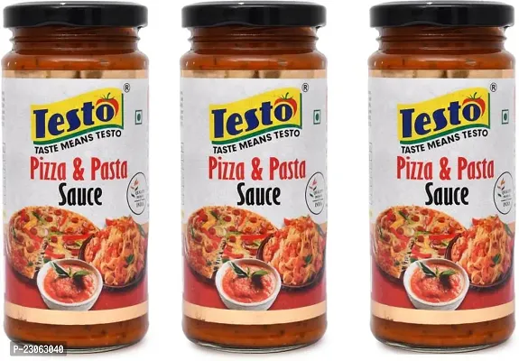 Testo Pizza and Pasta Sauce (270 Gm X 3) Saucenbsp;nbsp;(3 X 270 G)-thumb0