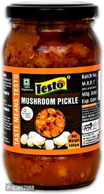 Testo Mushroom Pickle Mushroom Picklenbsp;nbsp;(400 G)