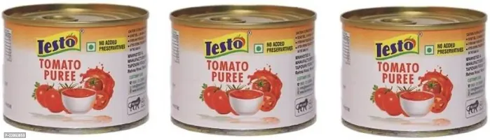 Testo Tomato Puree 200 Gms X 3nbsp;nbsp;(3 X 200 G)