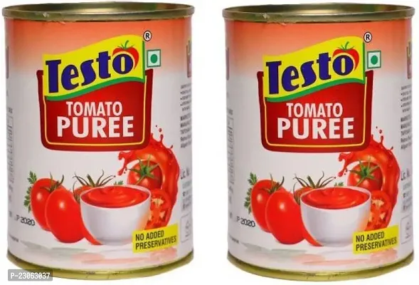 Testo Tomato Puree 400 Gm X 2nbsp;nbsp;(2 X 400 G)