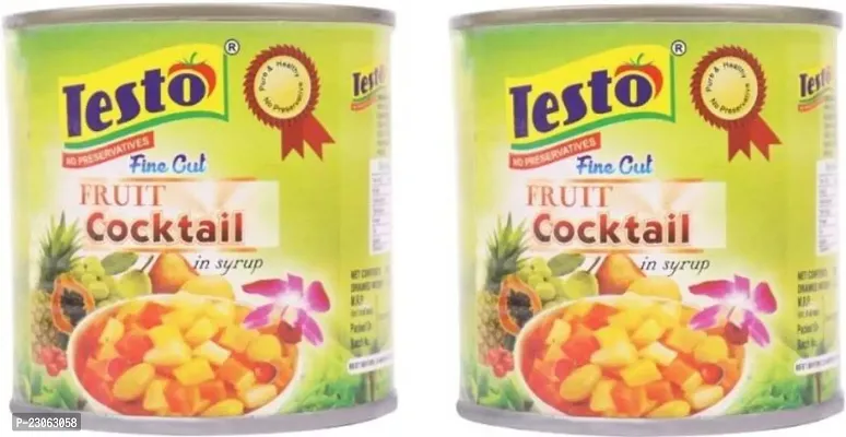 Testo Fruit Cocktail (In Syrup) 200 Gms X 2 Fruitsnbsp;nbsp;(400 G)