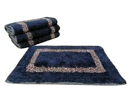 SHF? Door mat for Home and Office Set of 4 Piece 40x60 cm Multicolor-thumb1