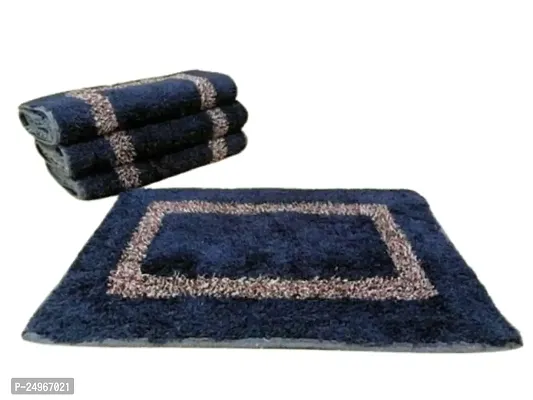 SHF? Door mat for Home and Office Set of 4 Piece 40x60 cm Multicolor-thumb2