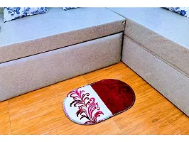 SHF? Velvet Door Mats for Home Set of 5 Piece 35x55 cm Assorted Colour-thumb2